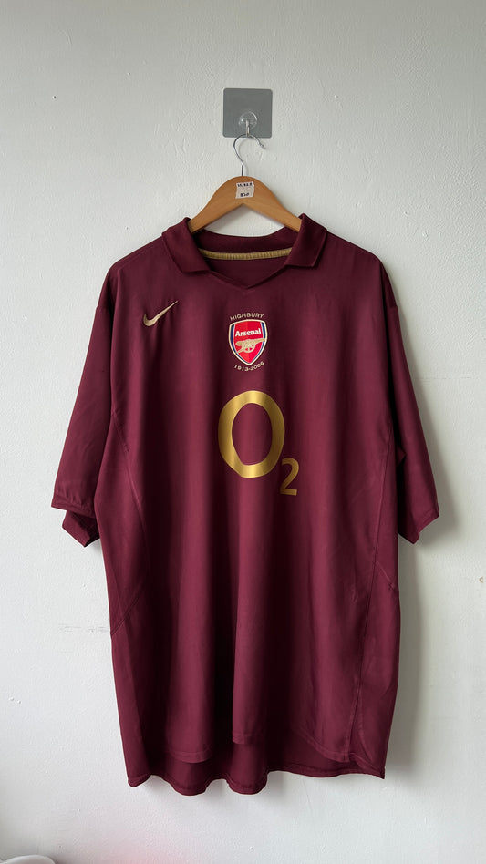 Arsenal 2005-06 "Highbury" Home Shirt Henry #14 (XL)