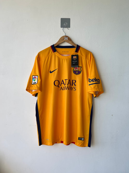Barcelona 2015-16 Away Shirt Neymar Jr. #11 (NEW) (XL)
