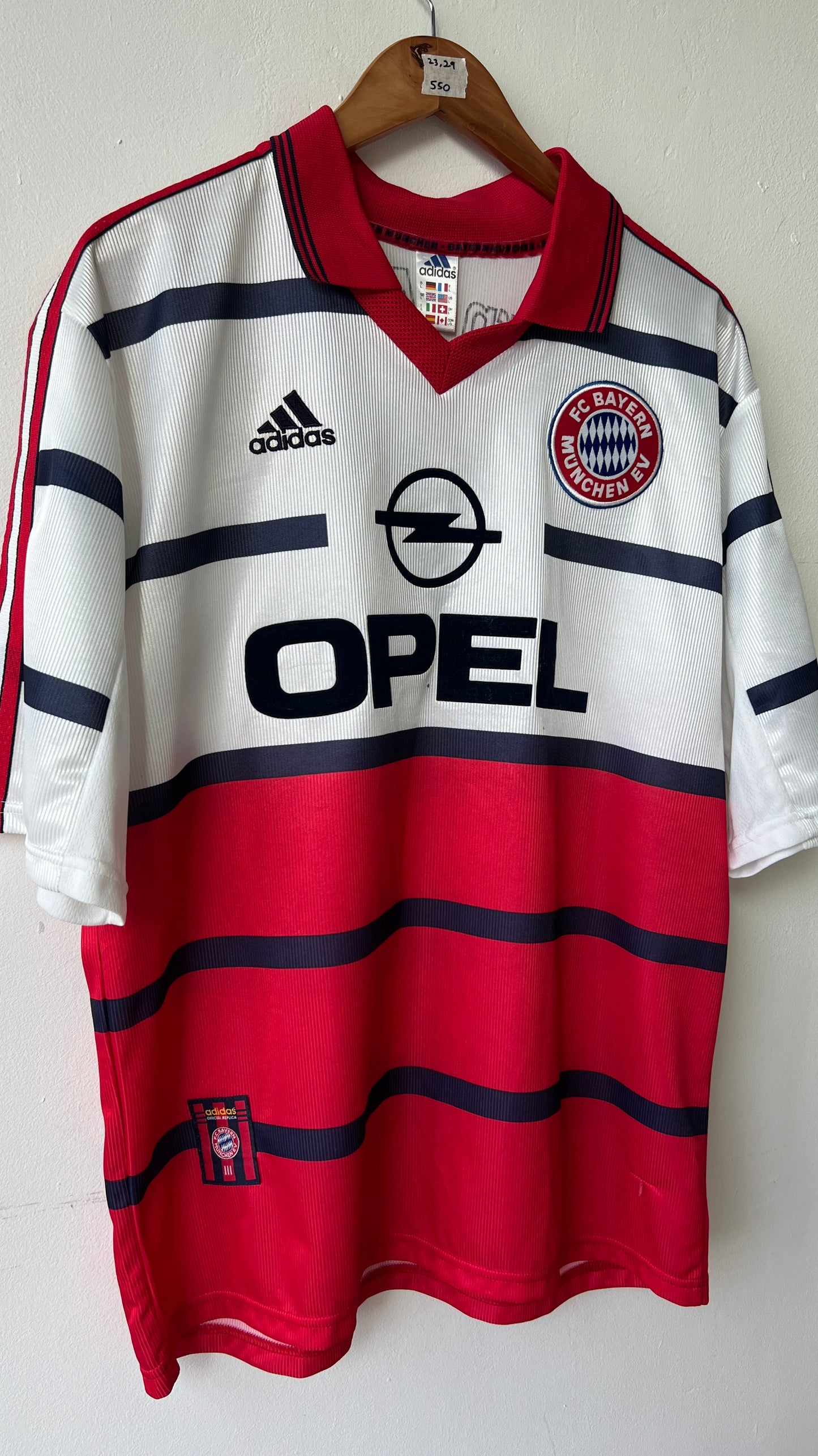Bayern Munich 1998-00 Away Shirt Matthaus #10 (L)