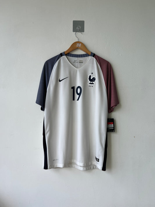 France 2016-17 Away Shirt Pogba #19 (NEW) (L)