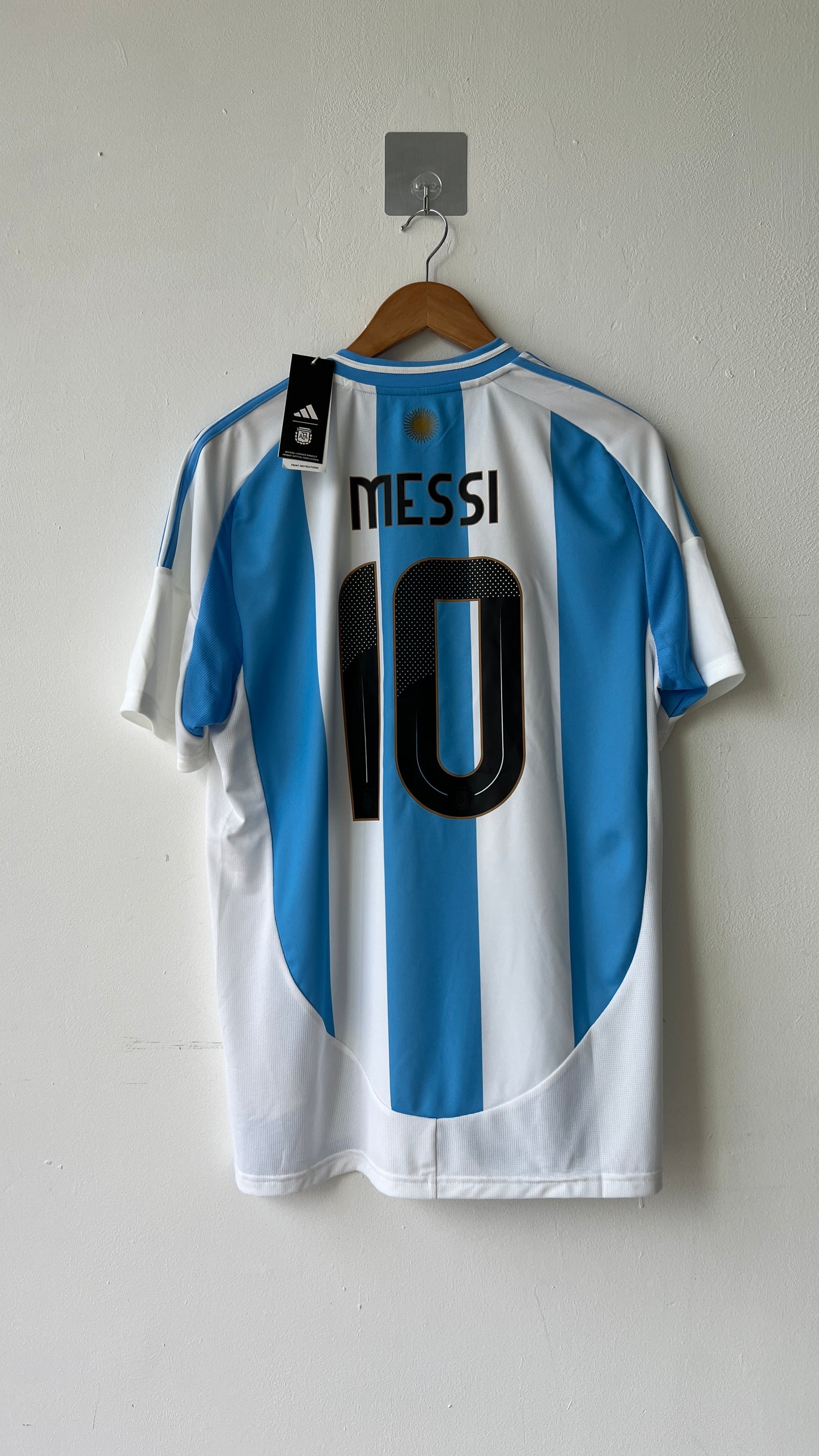 Argentina 2024-25 Home Shirt Messi #10 (XL) (Brand New)
