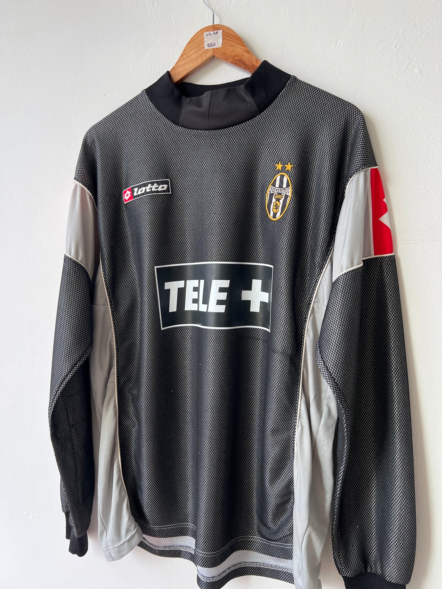 Juventus 2000-01 GK Long Sleeve Shirt Van Der Sar #1 (XL)