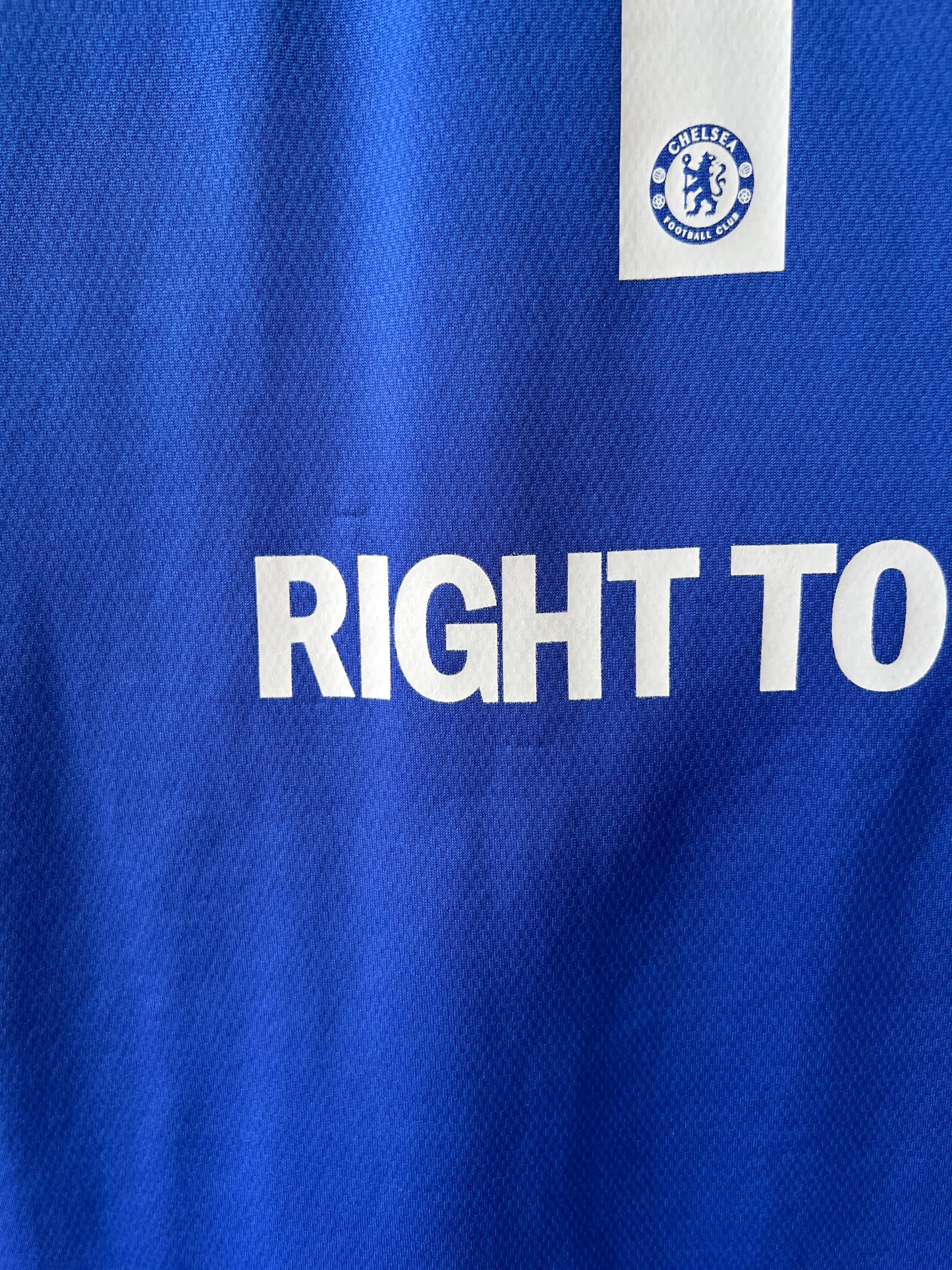 (XL/Size 10) Chelsea 2013-14 Home Player Version Shirt Oscar #11