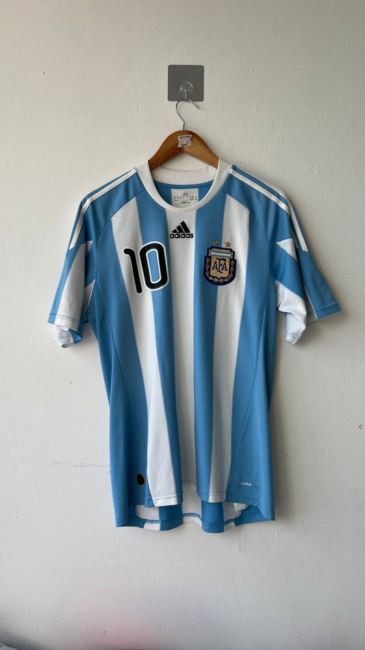 Argentina 2010-11 Home Shirt Messi #10 (M)
