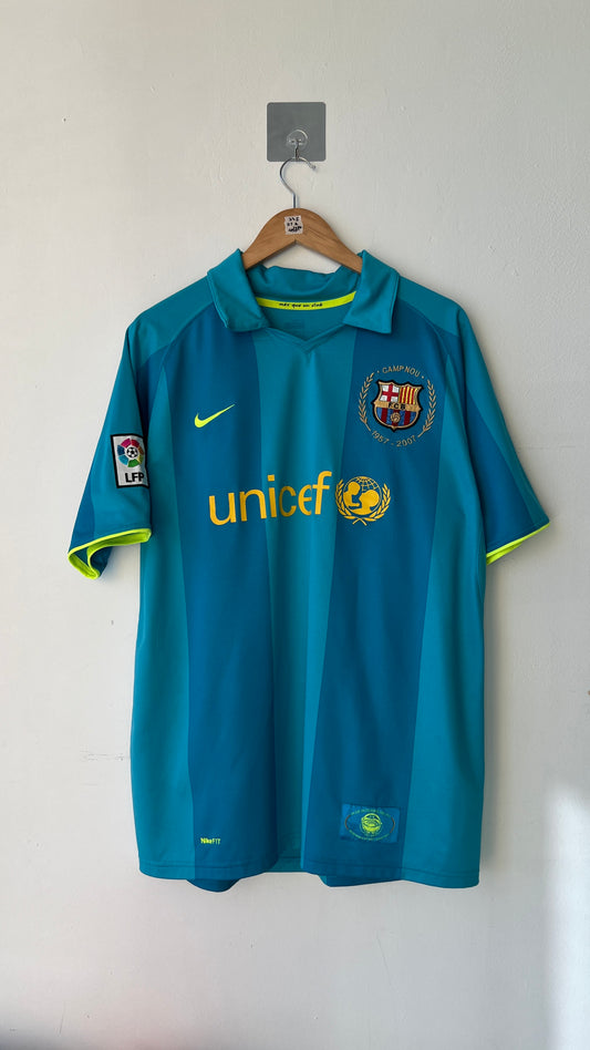 Barcelona 2007-09 Away Shirt Ronaldinho #10 (L)