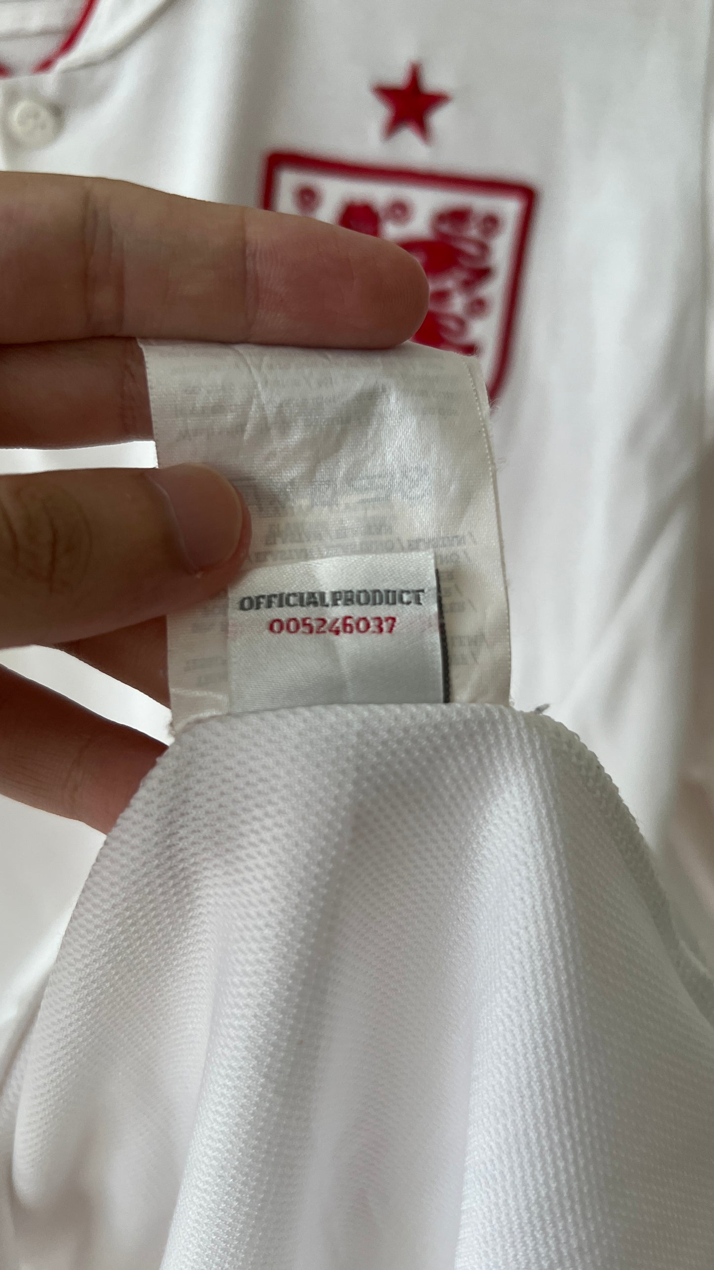 England 2012-13 Home Shirt Walcott #7 (L)