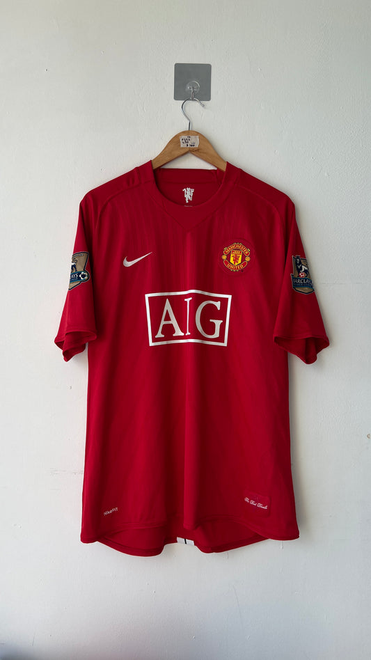 Manchester United 2007-09 Home Shirt Tevez #32 (XL)