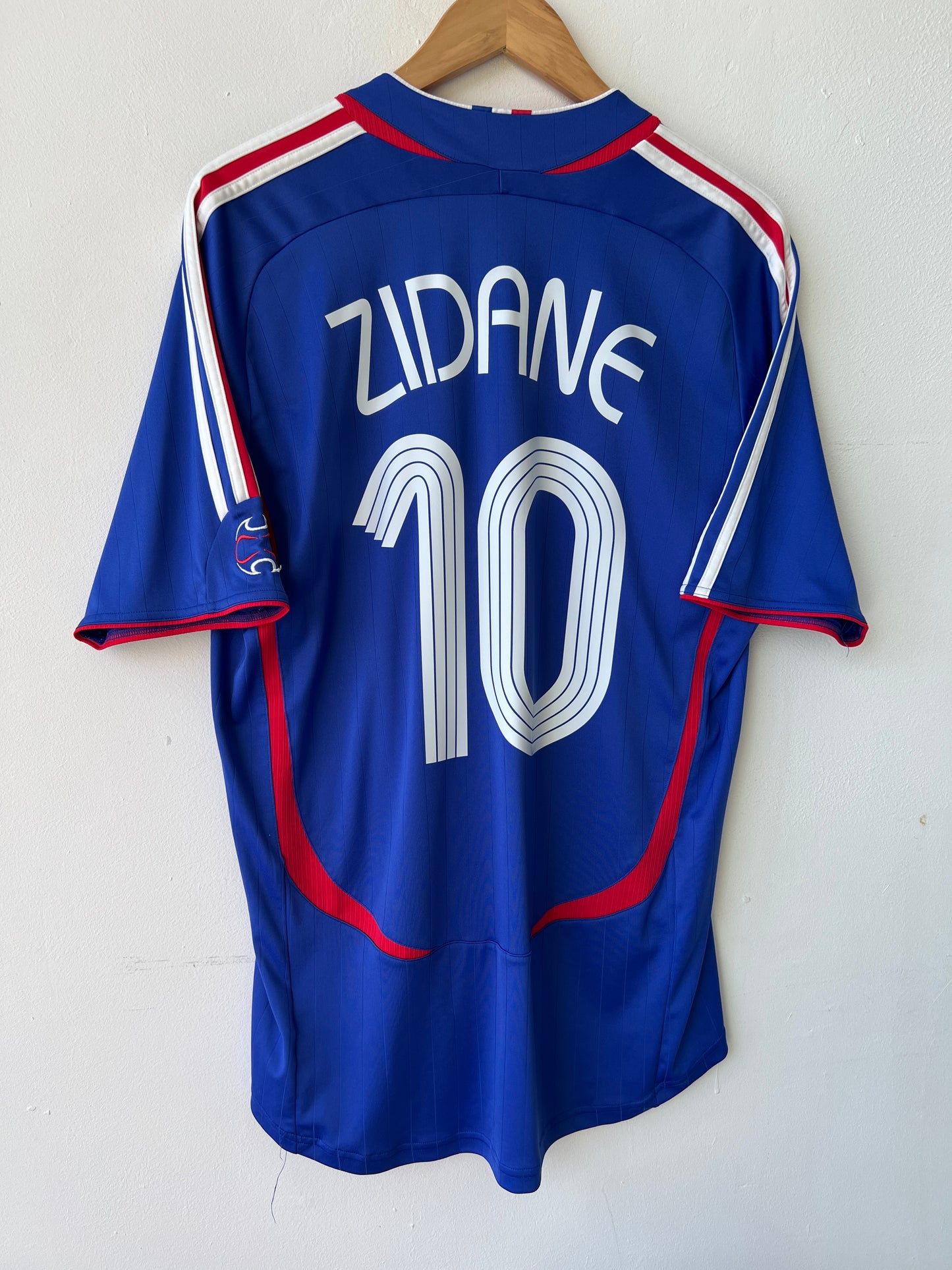(L) France 2006-07 Home Shirt Zidane #10