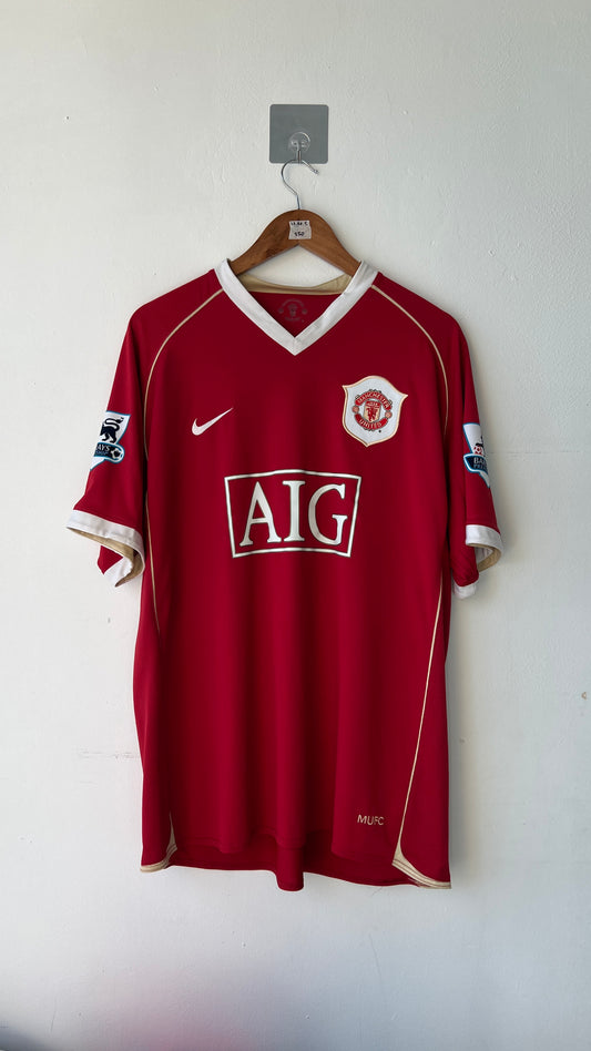 Manchester United 2006-07 Home Shirt Ronaldo #7 (XL)