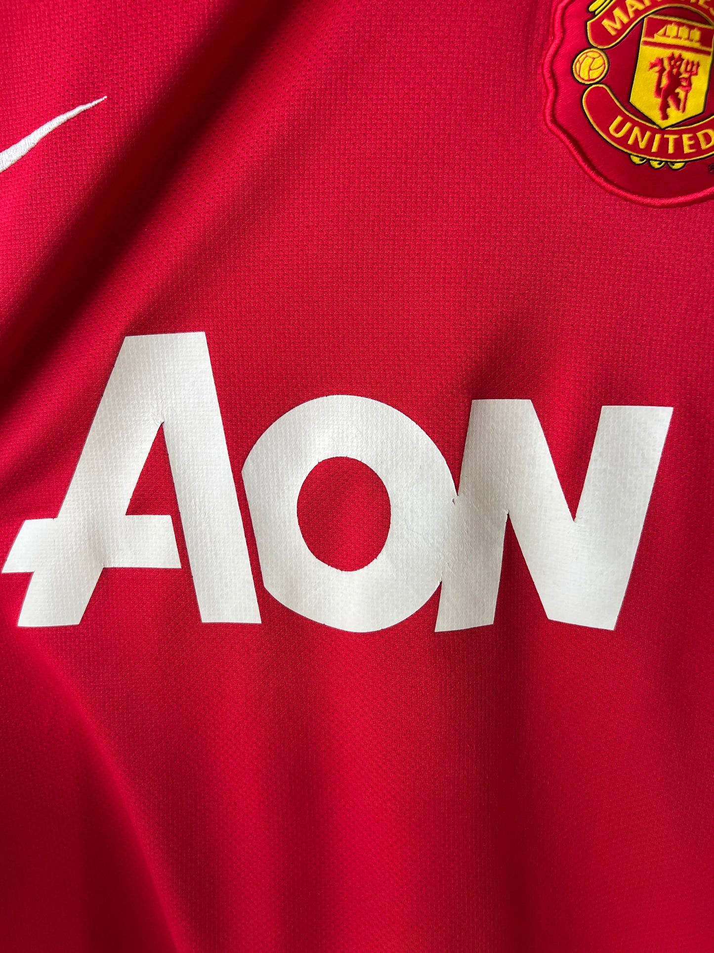 (XL) Manchester United 2010-11 Home Shirt Rooney #10