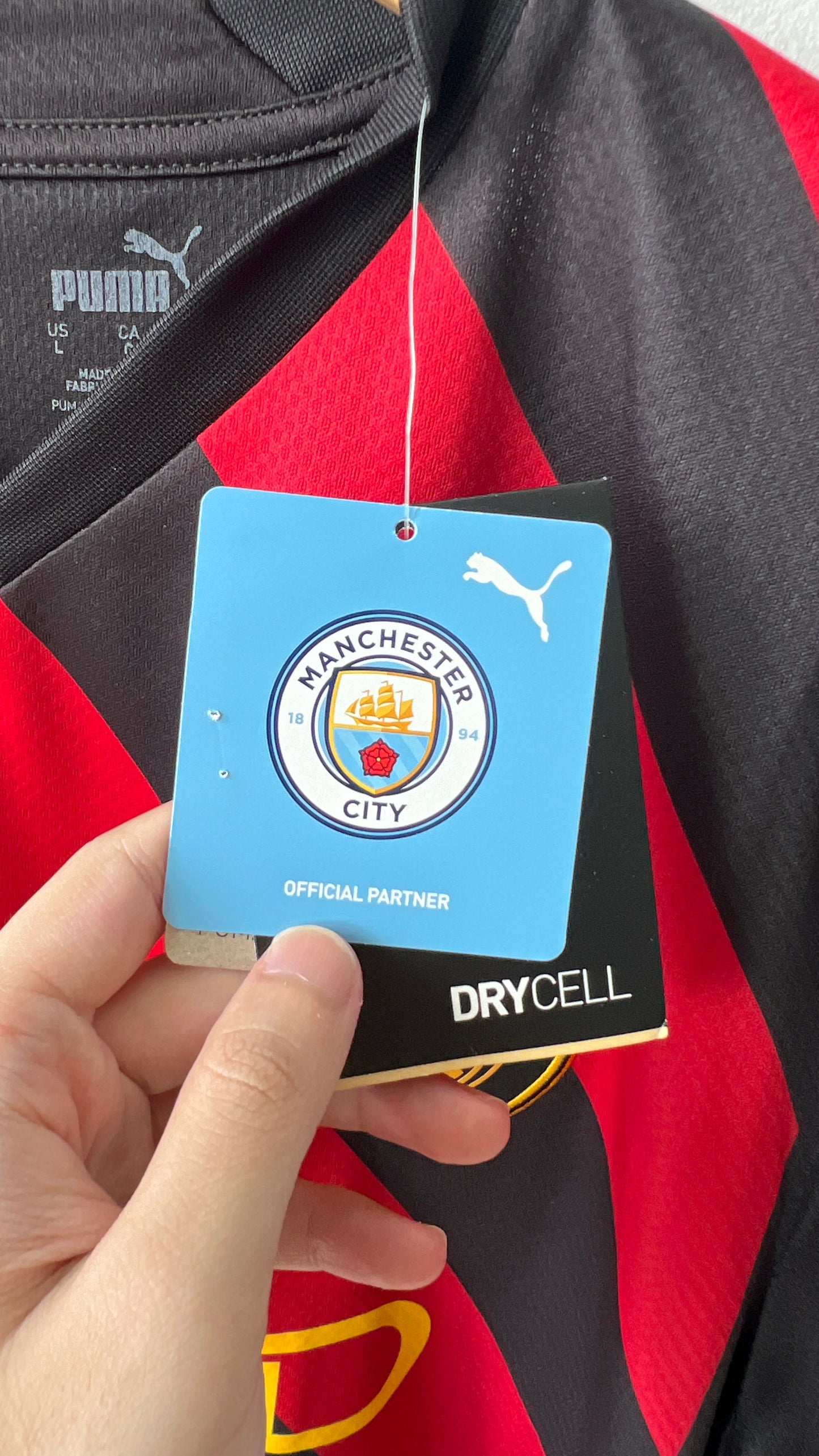Manchester City 2022-23 Away Haaland #9 (L) (Brand New)