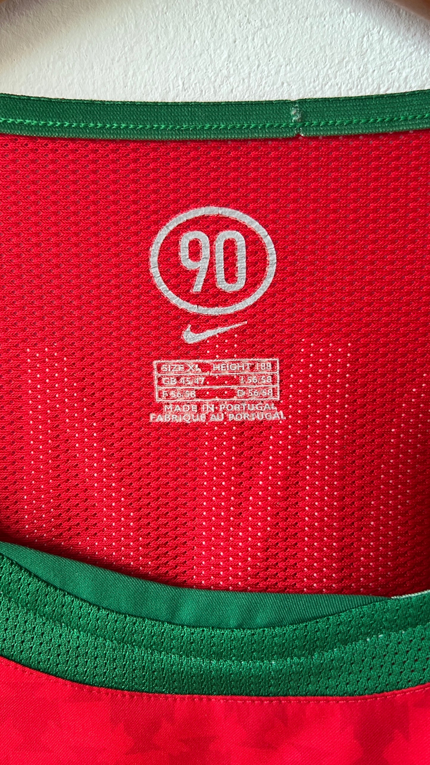 Portugal 2004-06 Home Shirt C. Ronaldo #17 (XL) (MDT)