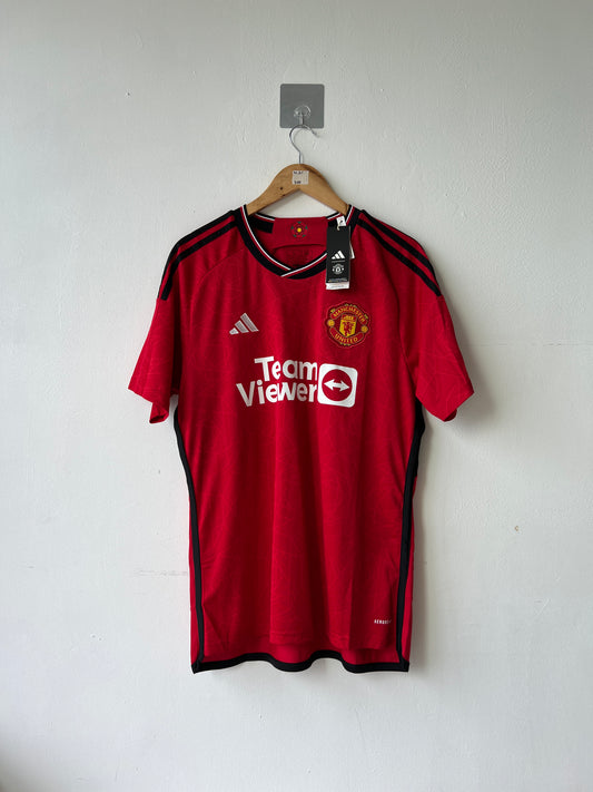 (L) Manchester United 2023-24 Home Shirt McTominay #39 (NEW)