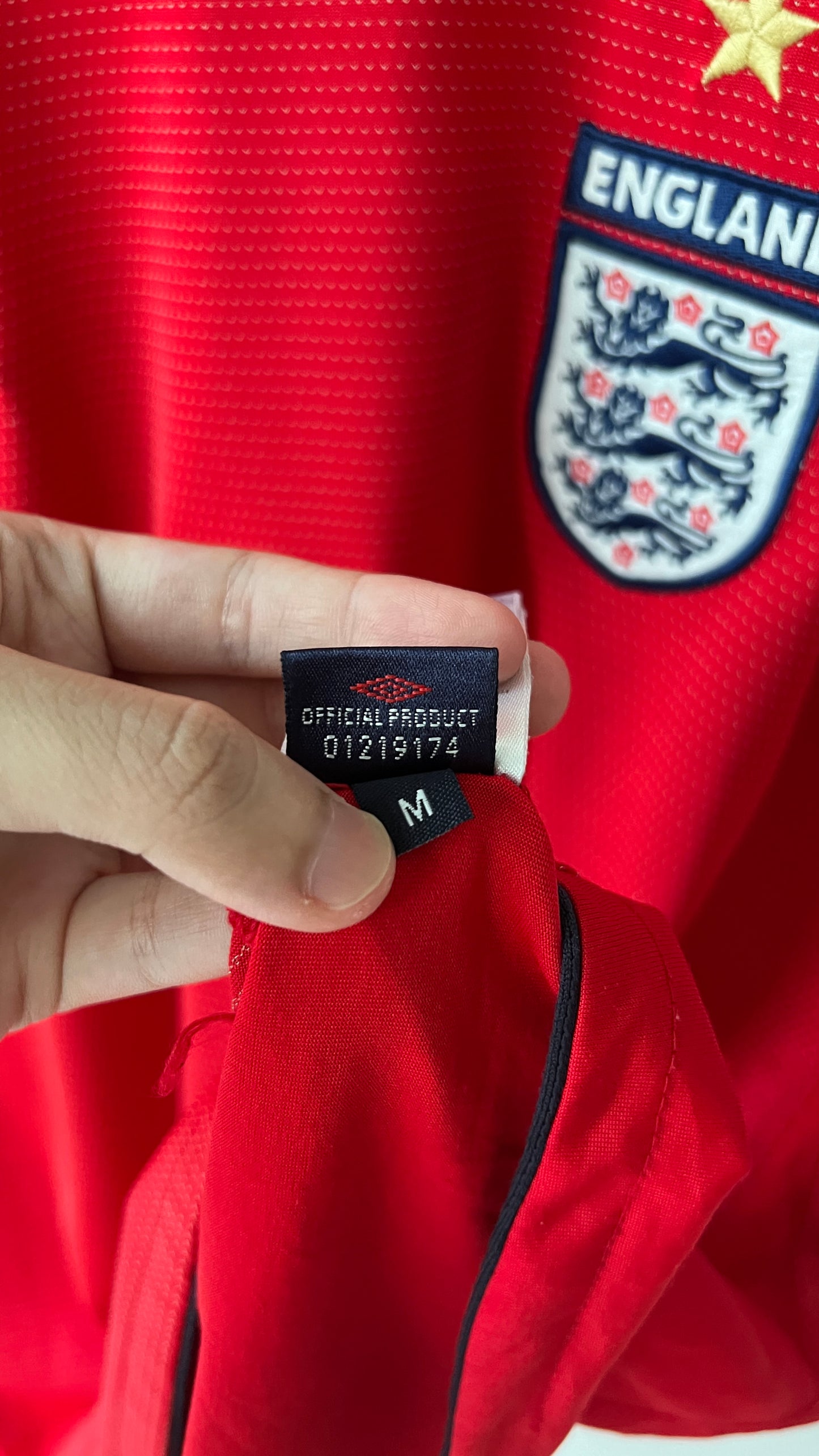 England 2004-06 Away Shirt Beckham #7 (M)