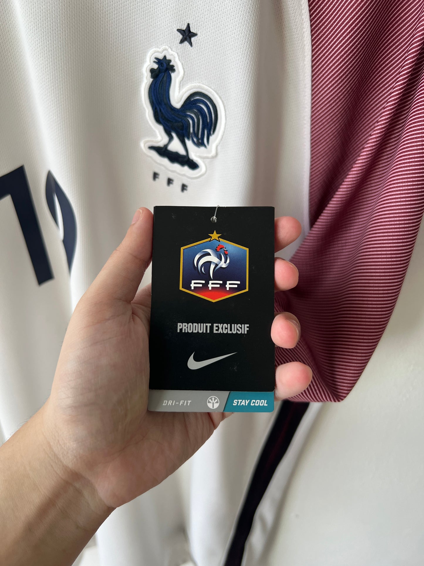 France 2016-17 Away Shirt Pogba #19 (NEW) (L)