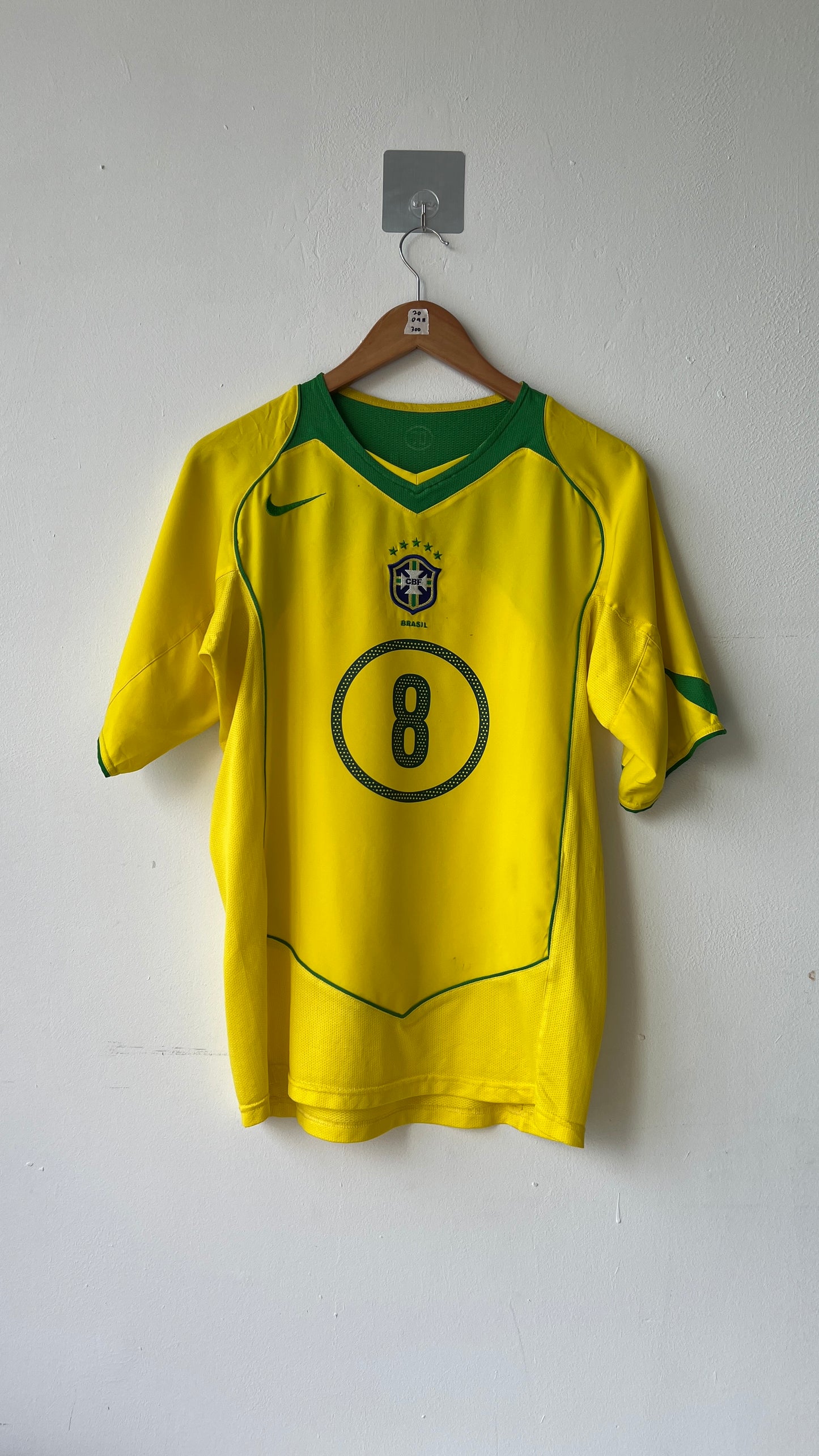 Brazil 2004-06 Home Shirt Kaka #8 (S/M)