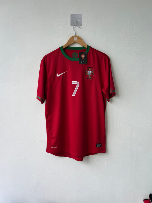 (M) Portugal 2012-13 Home Shirt Ronaldo #7 (NEW)