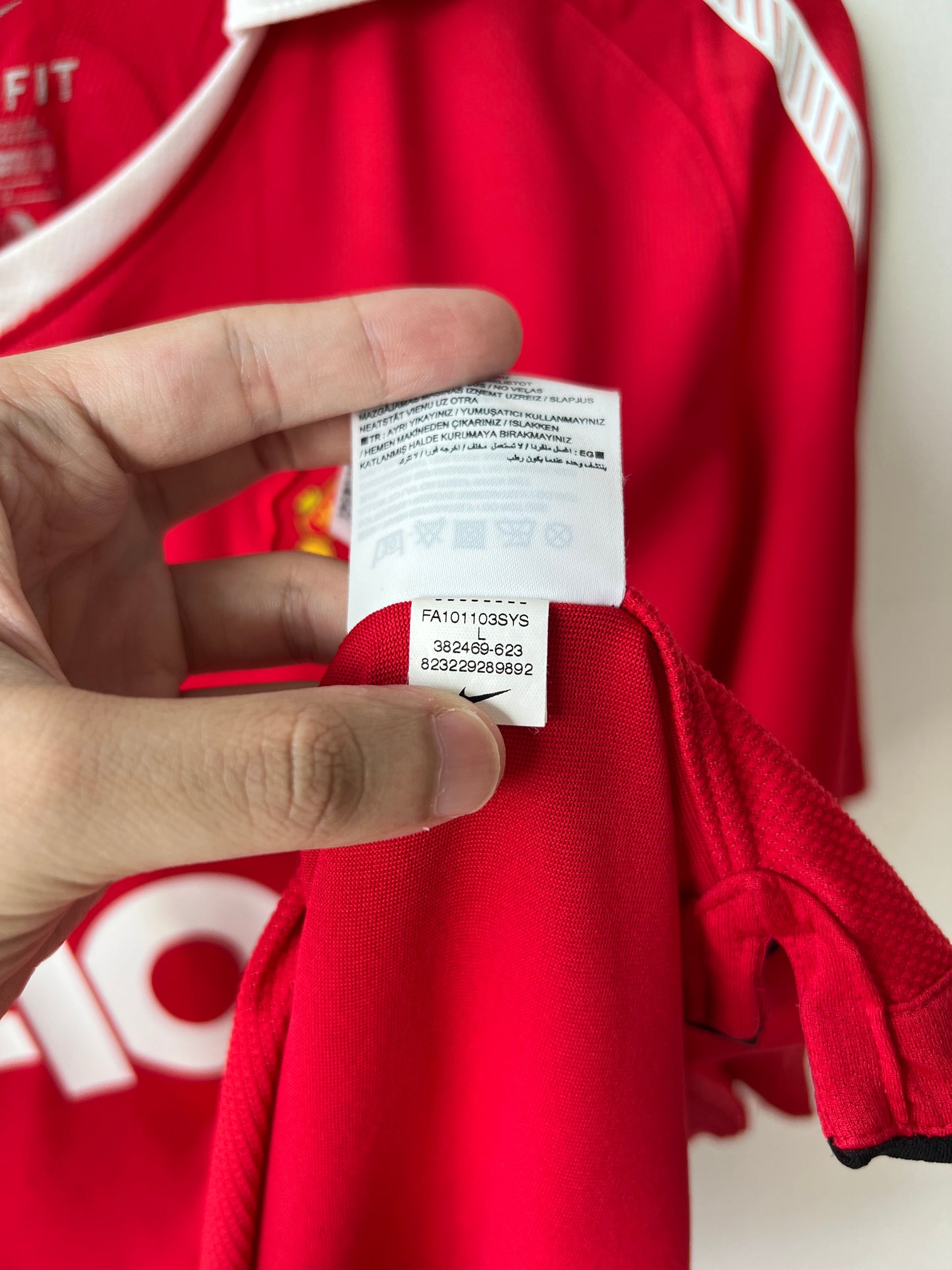 Manchester United 2010-11 Home Shirt Rooney #10 (L)