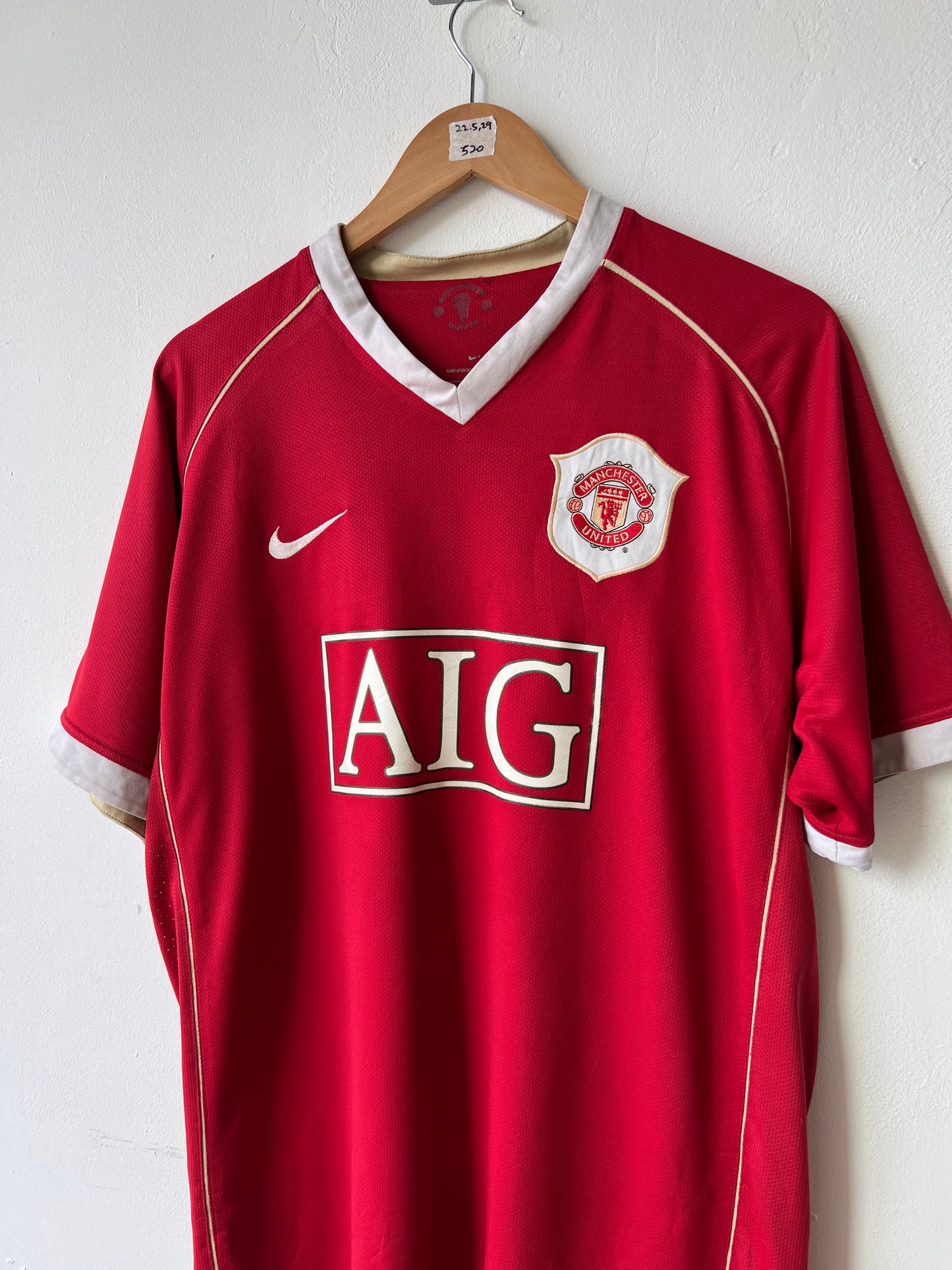 Manchester United 2006-07 Home Shirt Ronaldo #7 (L)
