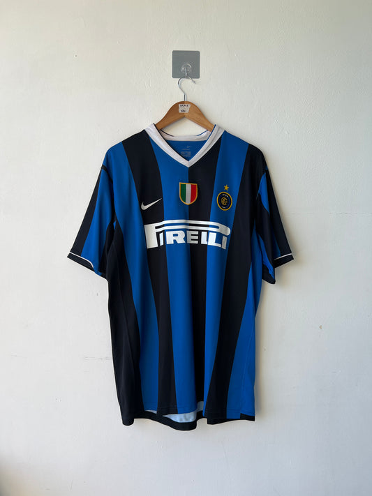 Inter Milan 2006-07 Home Shirt Adriano #10 (XL)
