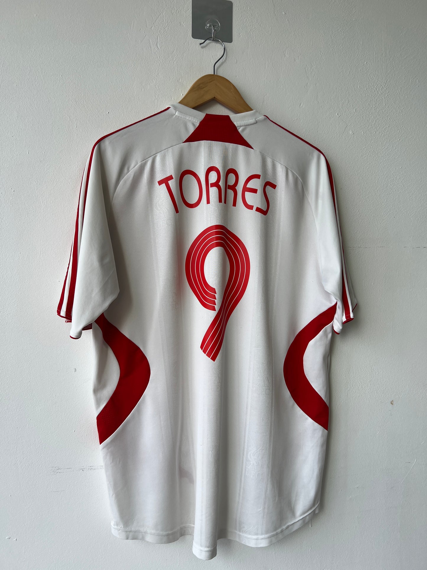 (L) Liverpool 2007-08 Away Shirt Torres #9