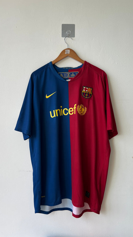 Barcelona 2008-10 Home Shirt Messi #10 (XXL)