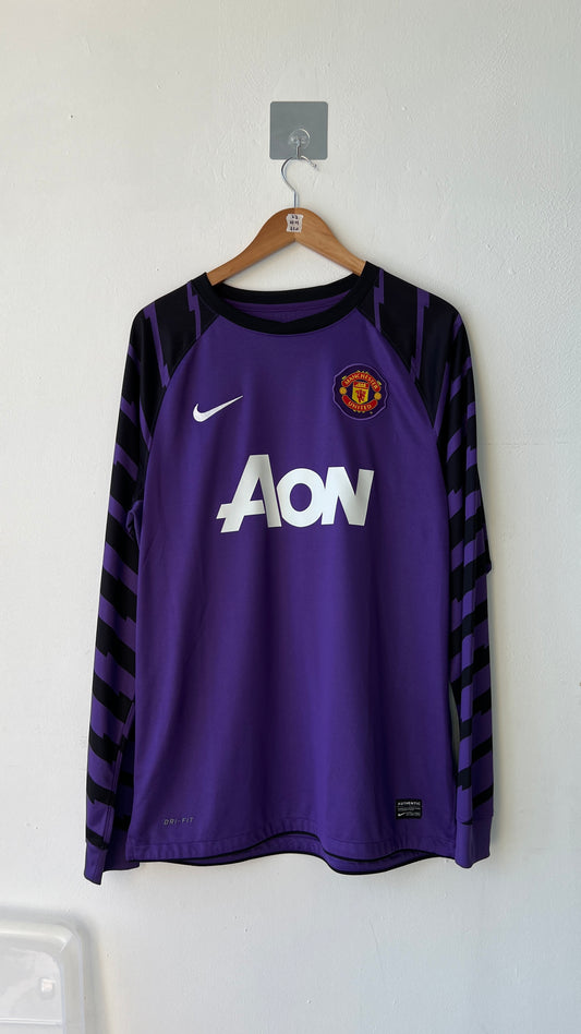 Manchester United 2010-11 Goalkeeper Shirt Van Der Saar #1 (L)