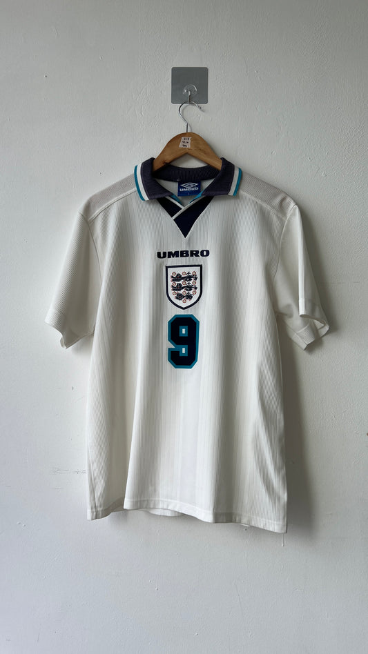 England 1995-97 Home Shirt Shearer #9 (L)