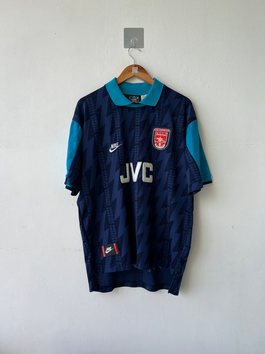 (L) Arsenal 1994-95 Away Shirt Wright #8