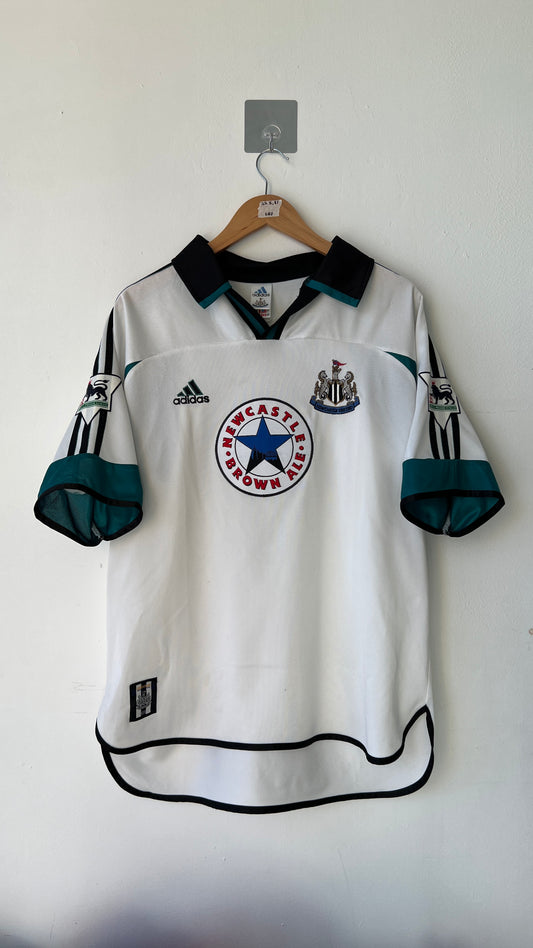 Newcastle 1999-00 Away Shirt Shearer #9 (L)