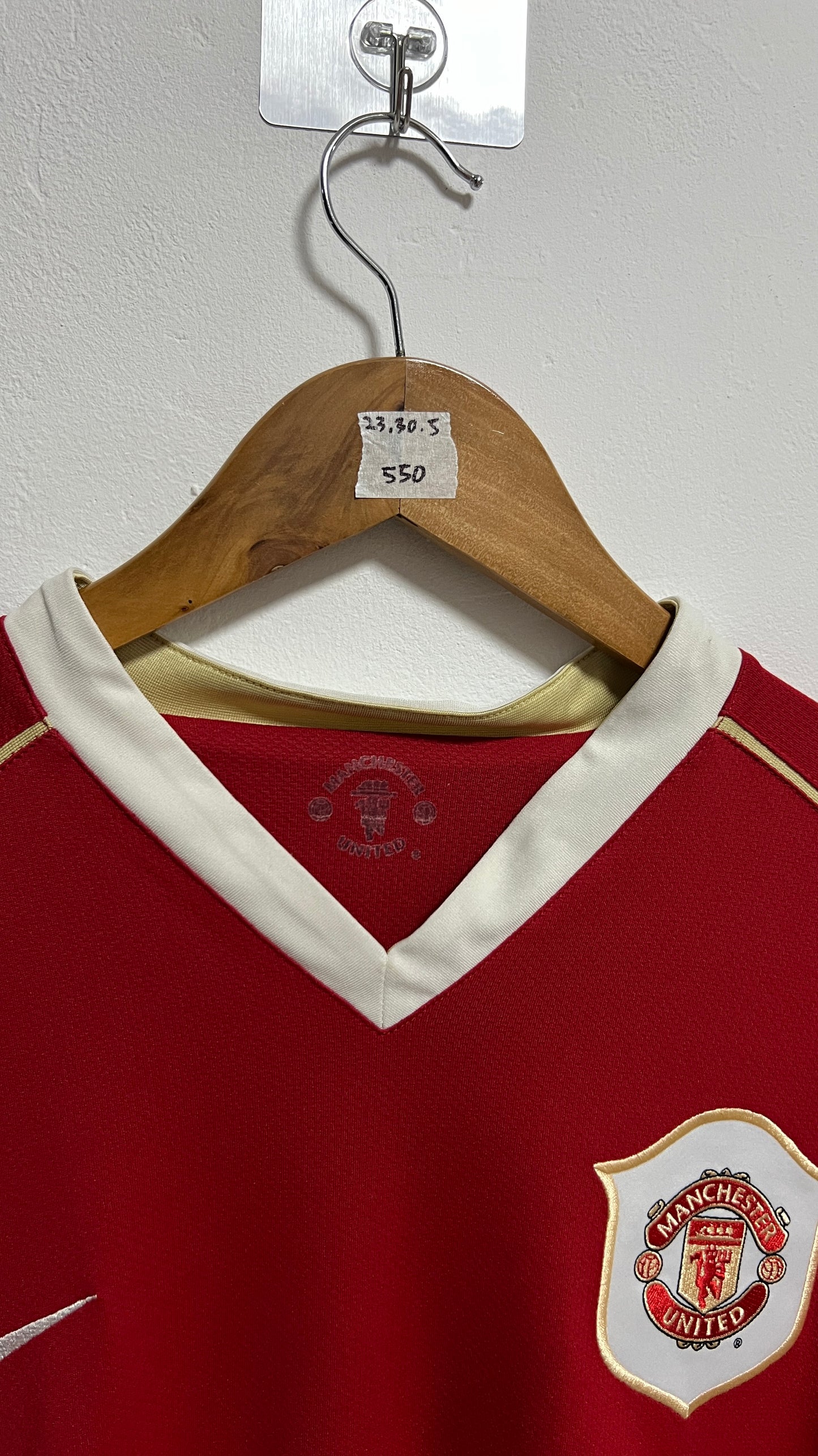 Manchester United 2006-07 Home Shirt Ronaldo #7 (XL)