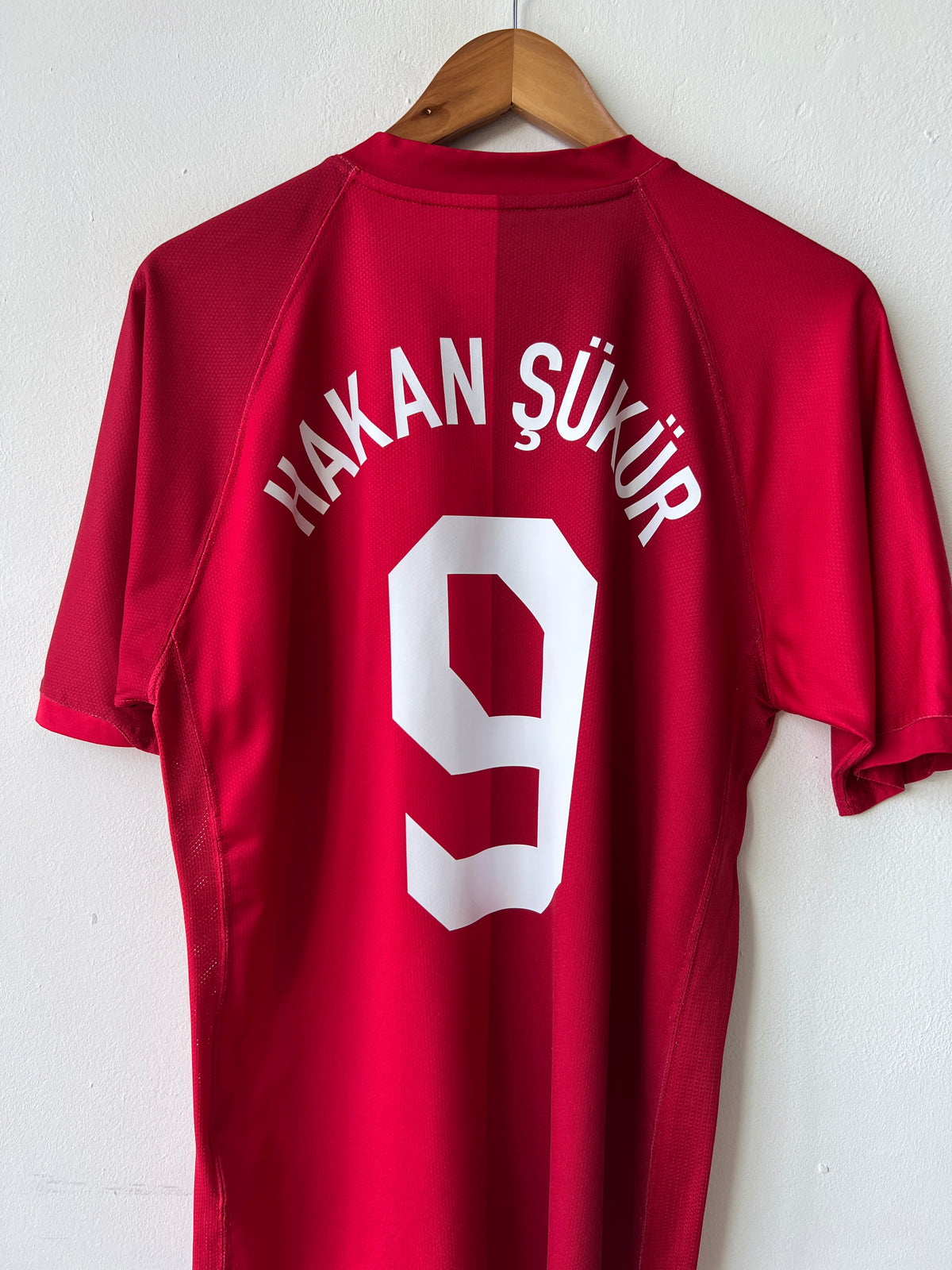 (M) Turkey 2006-08 Home Shirt Hakan Sukur 9