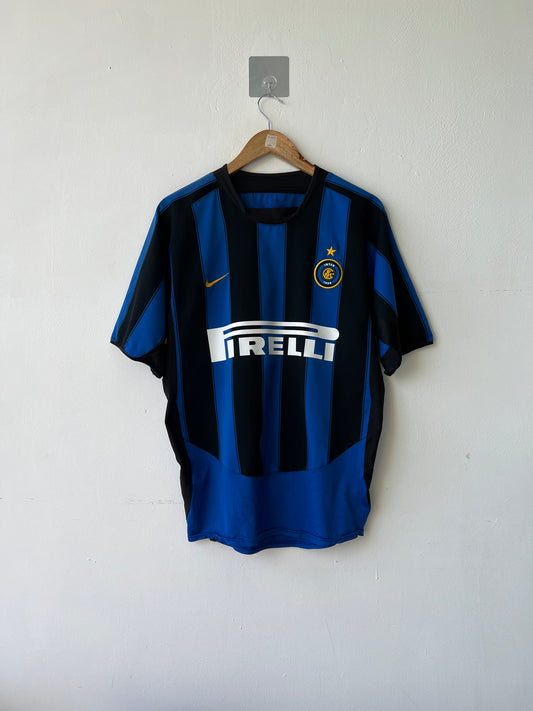 (M) Inter Milan 2003-04 Home Shirt Batistuta #19