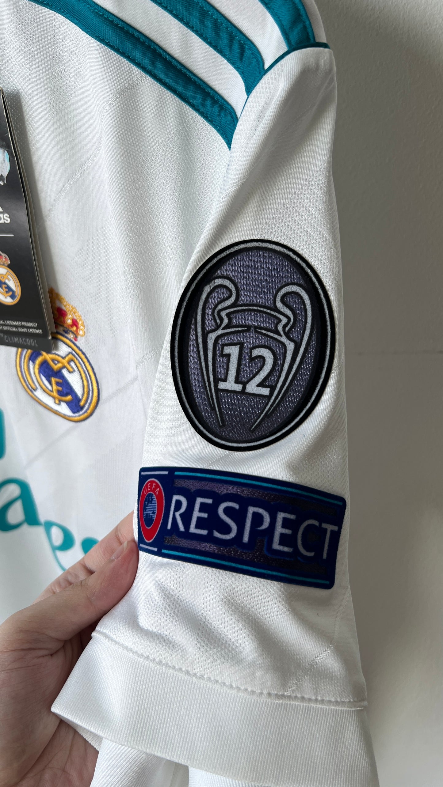 Real Madrid 2017-18 Home Shirt Ronaldo #7 (M) (Brand New)