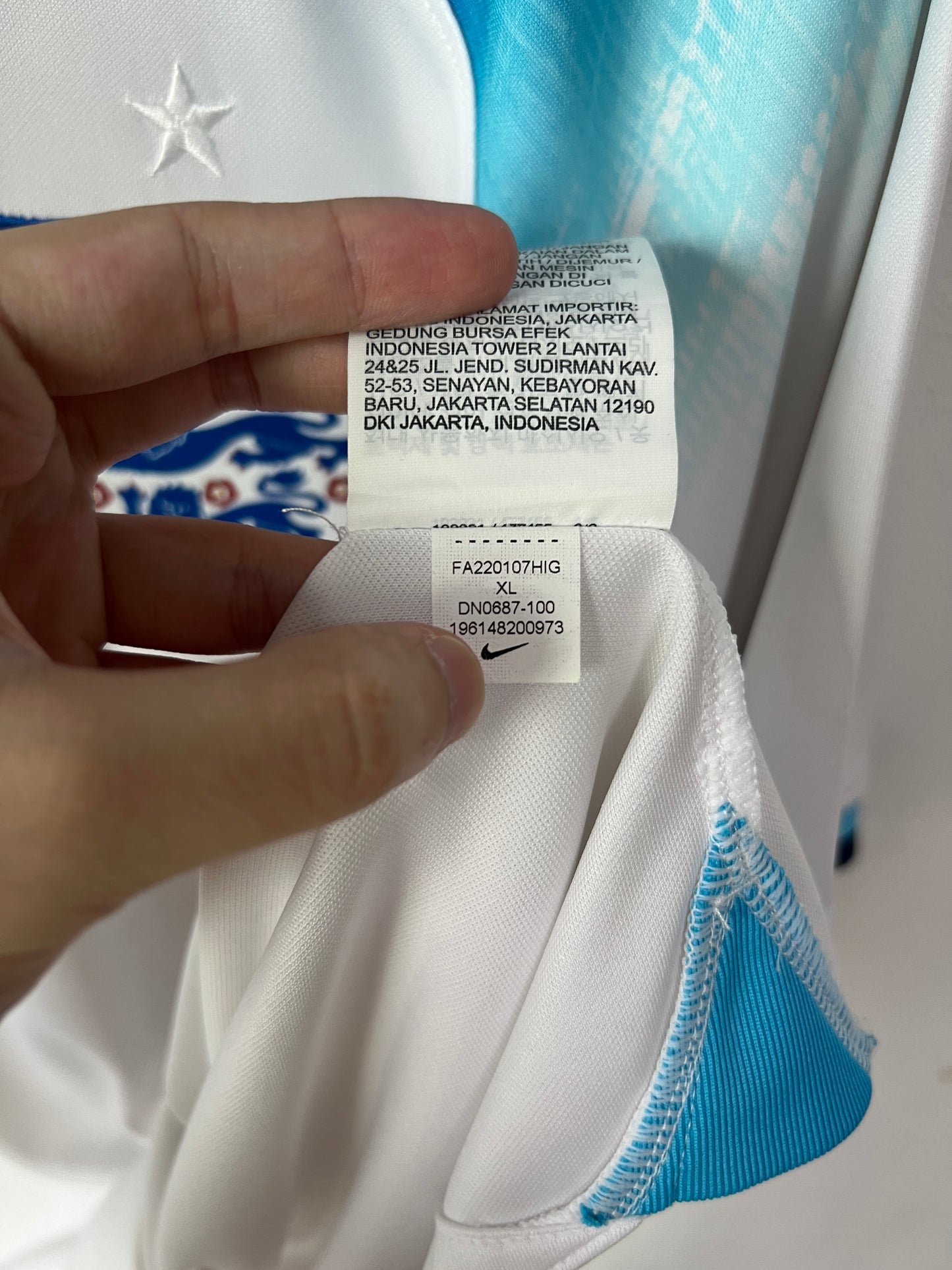(XL) England 2022-23 Home Shirt Bellingham #22 (NEW)