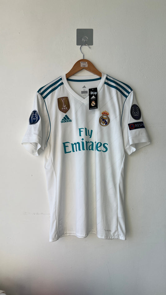 Real Madrid 2017-18 Home Shirt Ronaldo #7 (M) (Brand New)