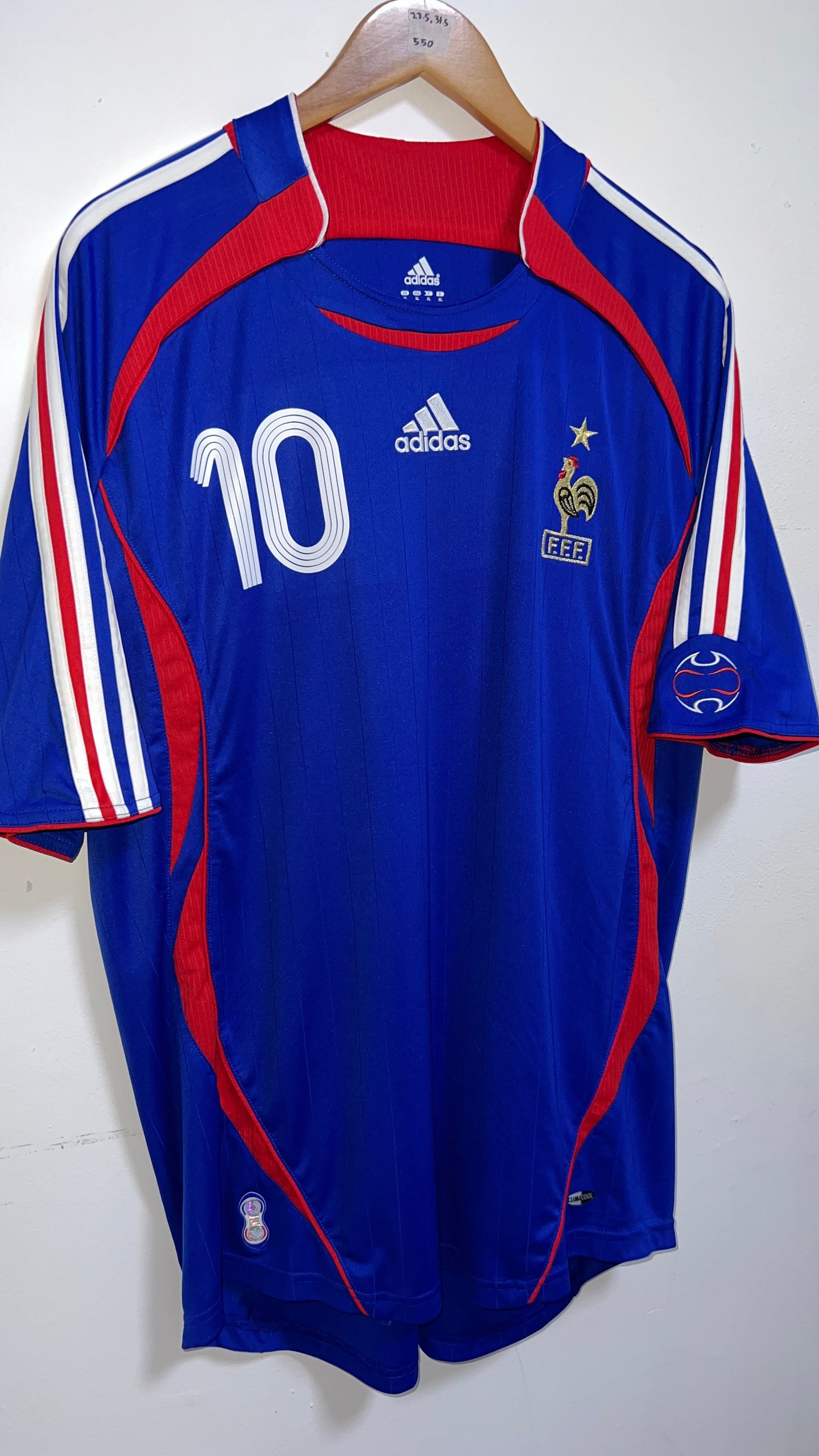 France 2006-07 Home Shirt Zidane #10 (XL)