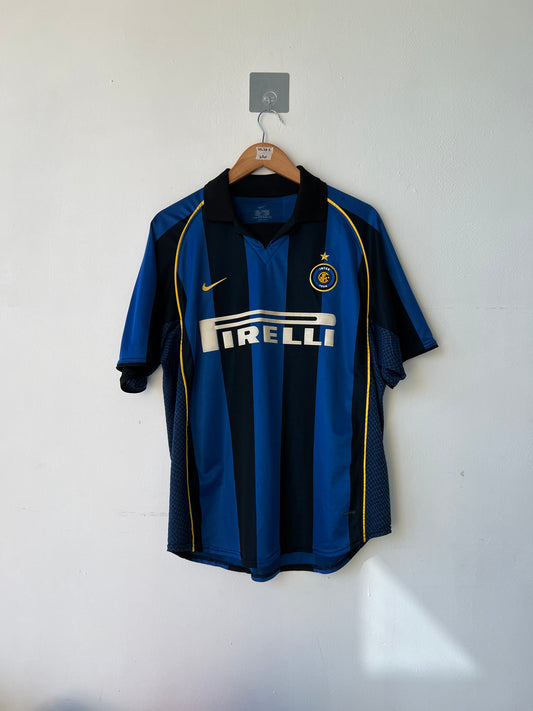 Inter Milan 2001-02 Home Shirt Ronaldo #9 (L)
