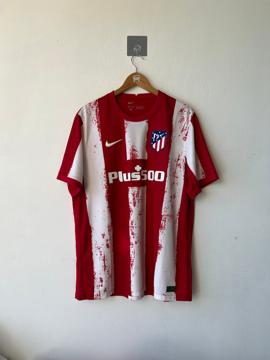 Atletico Madrid 2021-22 Home Shirt Suarez #9 (XL)