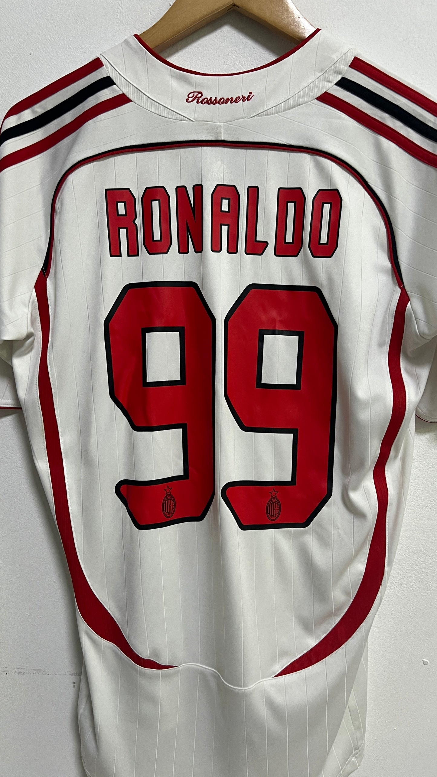 AC Milan 2006-07 Away Shirt Ronaldo #99 (S)
