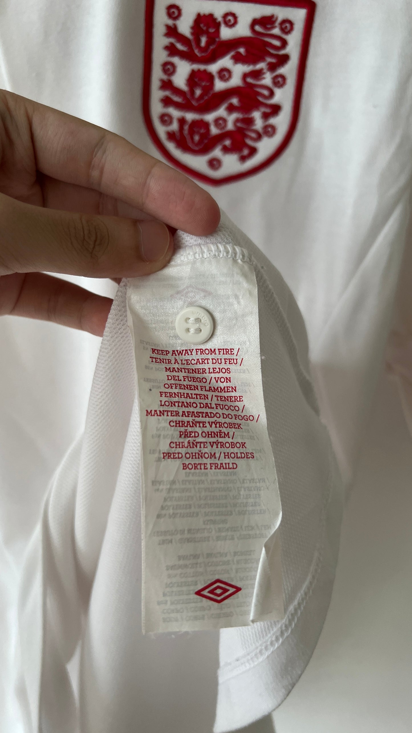 England 2012-13 Home Shirt Walcott #7 (L)