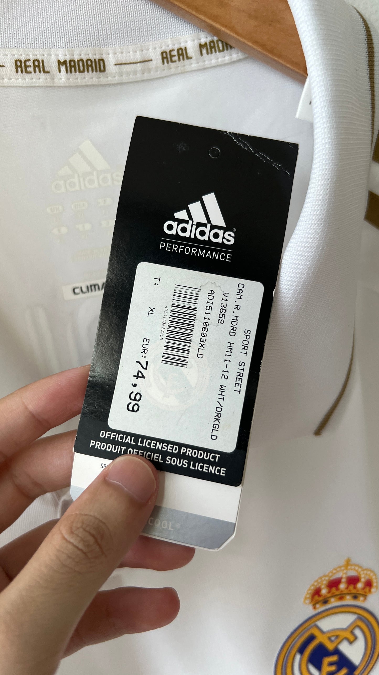 Real Madrid 2011-12 Home Shirt Ronaldo #7 (XL) (Brand New)