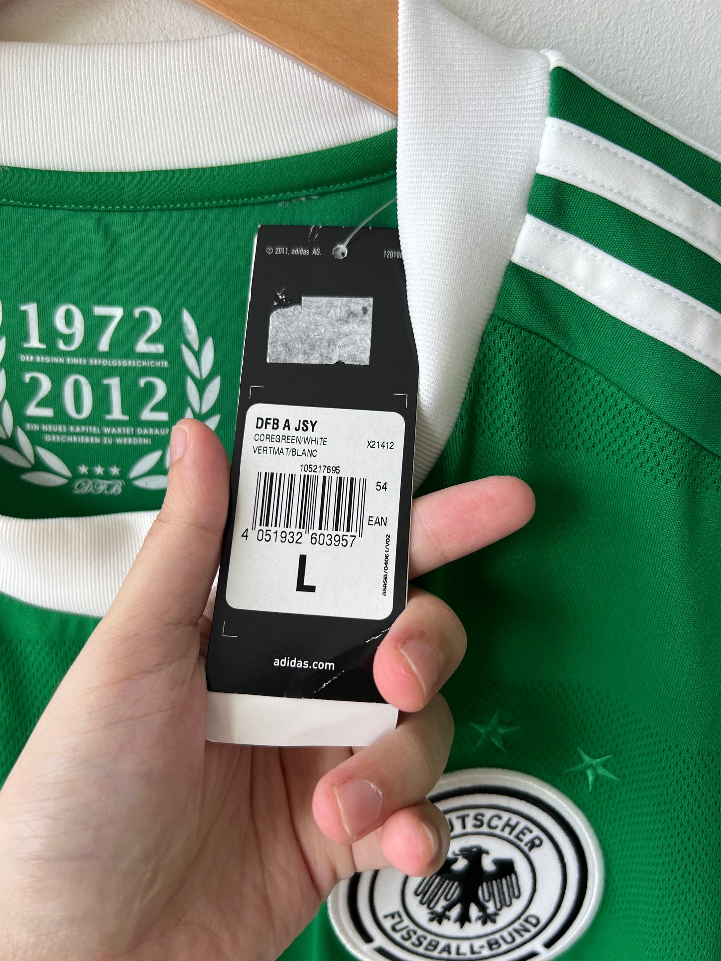 Germany 2012-13 Away Shirt Ozil #8 (NEW) (L)