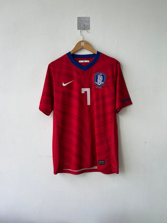 (M) South Korea 2010-12 Home Shirt Ji-sung #7