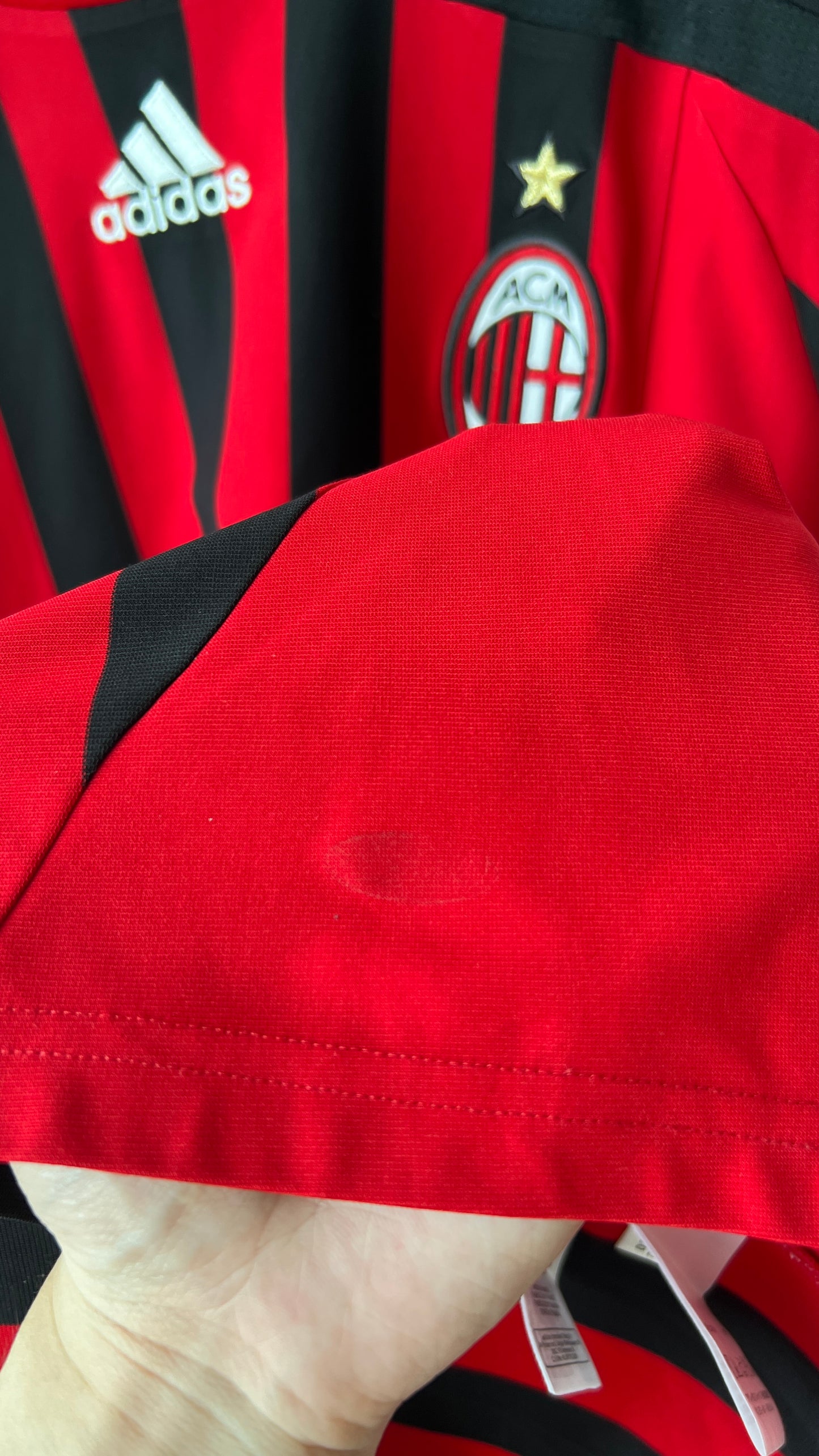AC Milan 2007-08 Home Shirt Maldini #3 (M/L)