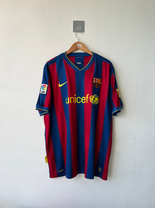 Barcelona 2009-10 Home Shirt Xavi #6 (XXL)