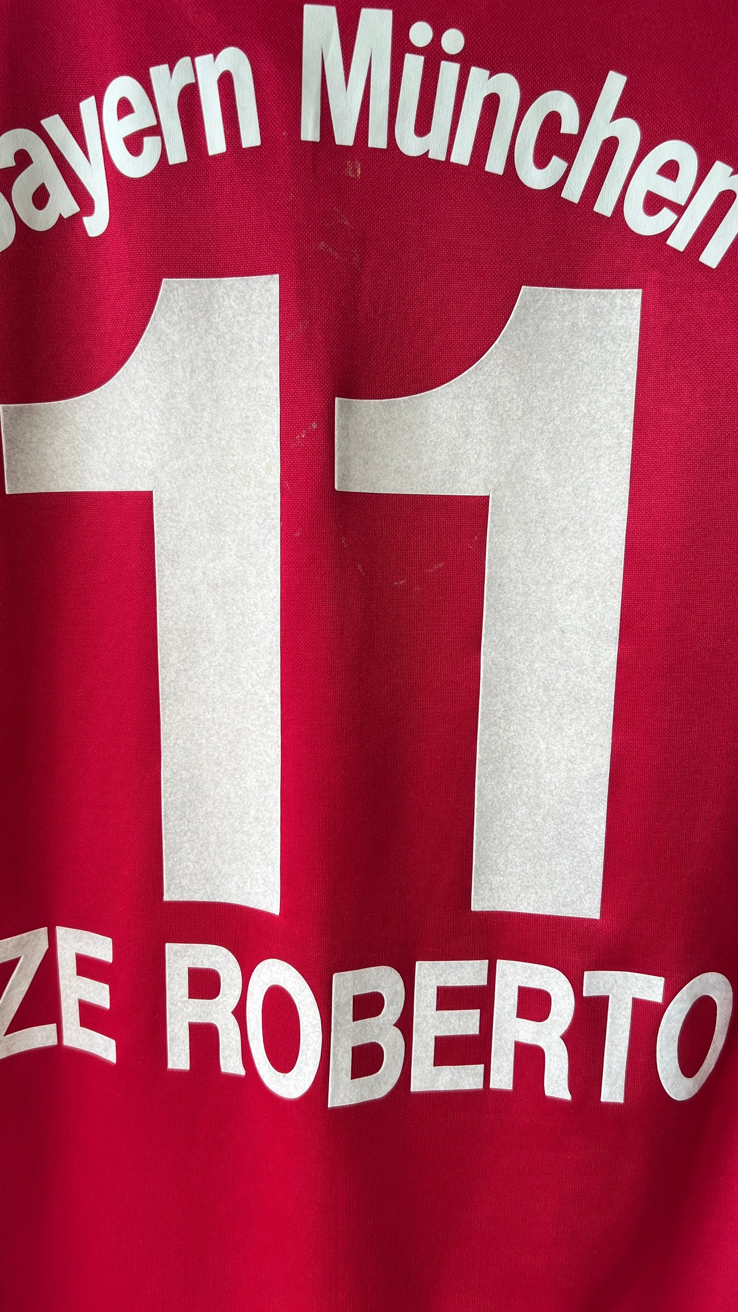Bayern 2003-04 Home Shirt Ze Roberto #11 (XL Boys fits S)