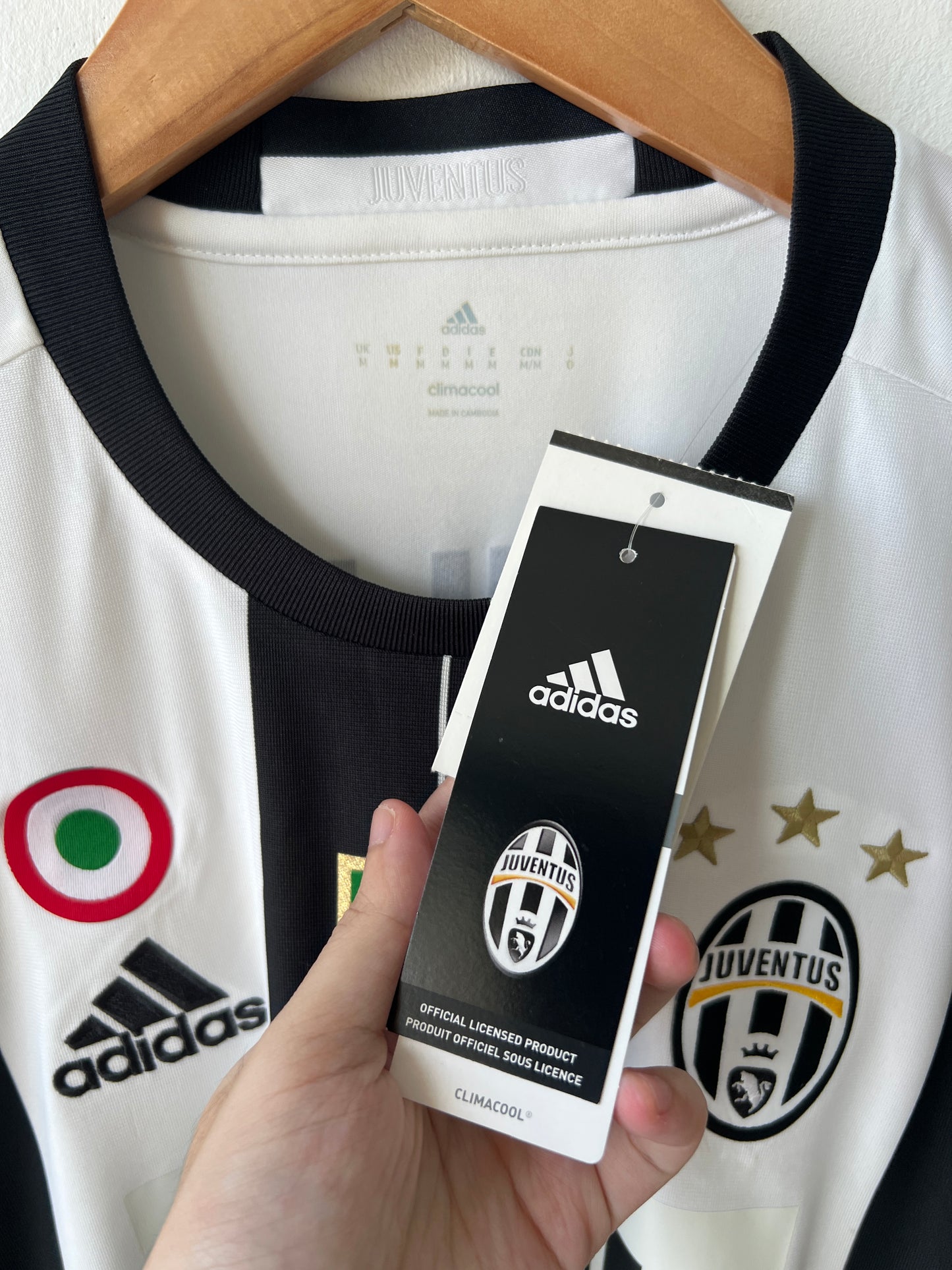 Juventus 2016-17 Home Shirt Chiellini #3 (Brand New) (M)