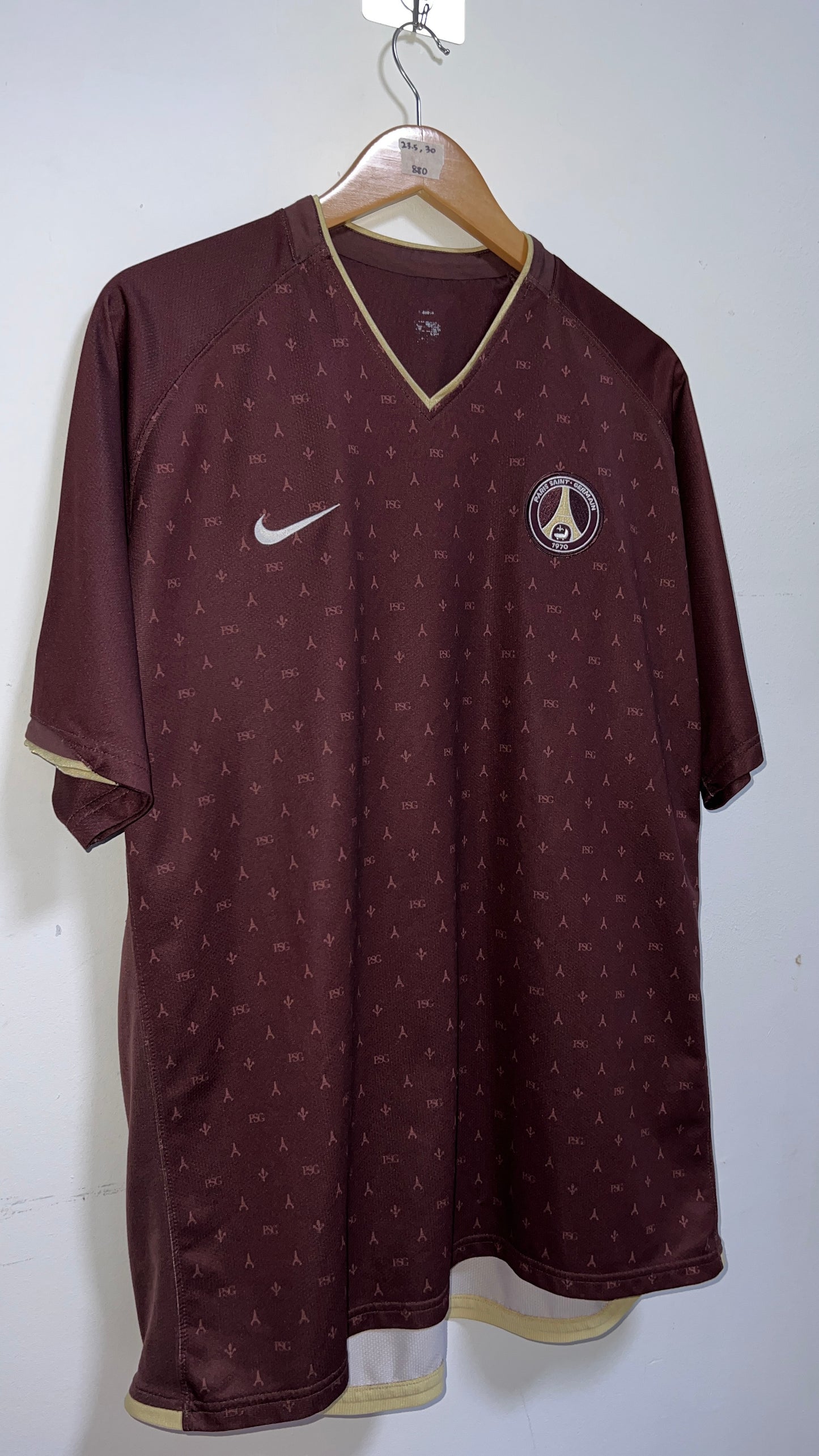 PSG 2006-07 Away Shirt (XL) (Inspired by LV)