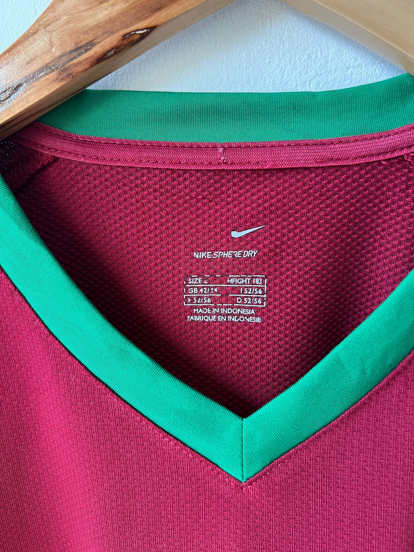 Portugal 2006-08 Home Shirt C. Ronaldo #17 (L)
